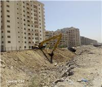 الري: إزالة فورية لحالة تعدي بالردم على مخر سيل طرة بمحافظة القاهرة