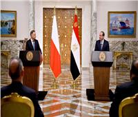 الرئيس السيسي: بولندا أبدت ترحيبًا باستضافة مصر لقمة المناخ «كوب 27»