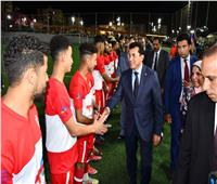 وزير الرياضة ومحافظ القاهرة يشهدان نهائي دوري مراكز الشباب