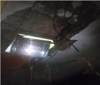 إصابة سيدتين في انهيار سقف منزل بالوراق
