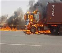 السيطرة على حريق نشب داخل سيارة مواد بترولية في مصر الجديدة 