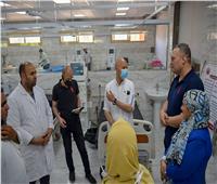 وكيل وزارة الصحة بالشرقية يتابع تشغيل قسم الكلى الجديد بمستشفى السعديين   