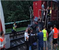 إصابة 50 شخصا إثر اصطدام قاطرة بقطار ركاب في سلوفاكيا