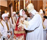 البابا تواضروس لأسقف دير الأنبا باخوميوس: «ركز على الحياة الرهبانية»