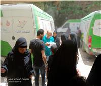 الكشف على 1000 مواطن خلال قافلة طبية بقرية كفرحميد في الجيزة | صور