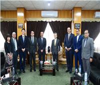محافظ الإسماعيلية يستقبل السفير الياباني في مصر