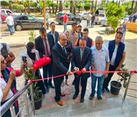 محافظ الإسكندرية يفتتح مركز خدمات تموين باب شرق