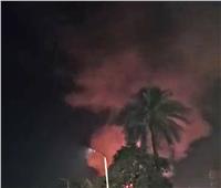 السيطرة على حريق في أشجار بمدخل مدينة نجع حمادي