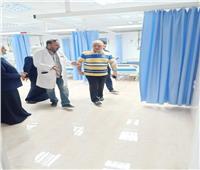 صحة المنوفية: متابعة أعمال لجنة المعايشة بمستشفى السادات المركزي