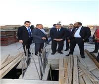 محافظ سوهاج يتفقد مشروعات تطوير الريف المصري «حياة كريمة» في البلينا 