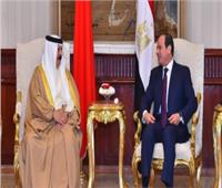 الرئيس السيسي يستقبل ملك البحرين في شرم الشيخ