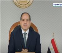 الرئيس السيسي: مصر تسعى لبناء قدرات المؤسسات الأفريقية في المناطق المتضررة