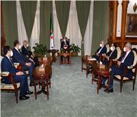الرئيس الجزائري يستقبل أبو الغيط.. ويبحثان القمة العربية المقبلة