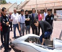 جامعة أسيوط تفوز بالمركز الأول في تصميم أول سيارة صديقة للبيئة 