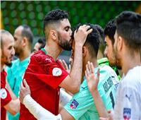 الاتحاد العربي يتغني بالروح الرياضية بين لاعبي مصر والمغرب في كأس العرب للصالات