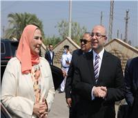 محافظ بني سويف يستقبل وزيرة التضامن في مستهل زيارتها للمحافظة