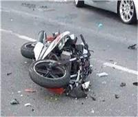 إصابة شخصين في حادث انقلاب «موتوسيكل» بشارع الهرم