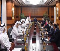 رئيس الوزراء يلتقى وزير الصناعة والتكنولوجيا المتقدمة الإماراتى 