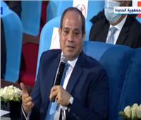الرئيس السيسي: اللي بيتعمل في مصر أمر غير مسبوق