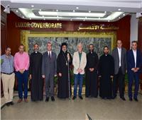 تكريم الفائزين في المسابقة الثقافية للتربية الدينية المسيحية بنجع حمادي