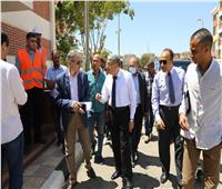 محافظ المنيا يشهد أعمال تشغيل المرحلة الثانية لمحطة مياه عرب الزينة