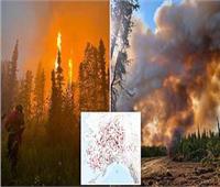  2.4 مليون فدان.. اشتعال حرائق الغابات في أنحاء ولاية ألاسكا بأمريكا 