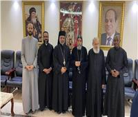 الأنبا عمانوئيل يزور أسقف الأقباط الأرثوذكس الجديد بأسوان