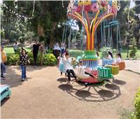 صور| توافد المواطنين على حدائق القناطر الخيرية للاحتفال بعيد الأضحى