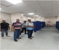 رئيس أشمون يتفقد سير العمل بالمستشفى العام| صور