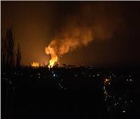 سلسلة انفجارات قوية تدوي في مدينة لوجانسك 