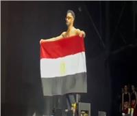 محمد رمضان يرفع علم مصر بحفله في اسنطبول| صور
