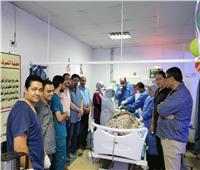 مستشفى دمياط تنجح في استخراج طمي من «رئة طفلة» أصيبت في حادث ترعة السلام