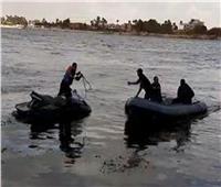 الإنقاذ النهري يكثف جهوده لانتشال جثة شاب غرق في مياه النيل بكفر شكر