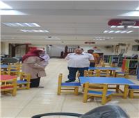 محافظ أسيوط يتفقد أعمال التطوير النهائية لفرع مكتبة مصر العامة 