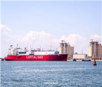 ميناء دمياط يستقبل سفينة لشحن 66 ألف طن من الغاز المسال