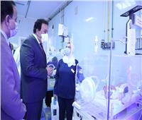 «عبد الغفار» يتفقد مستشفى السادات.. ويوجه برعاية طفلة مصابة بالشلل الدماغي