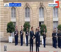 الرئيس السيسي يصل إلى قصر الإليزيه لعقد مباحثات القمة مع نظيره الفرنسي