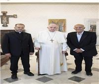 البابا فرنسيس يستقبل الدكتور مجدي يعقوب بروما 
