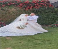 أسرة «بوابة أخبار اليوم» تهنئ الزميلين أحمد عيسي وميار خالد بحفل زفافهما
