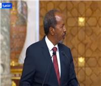 الرئيس الصومالي: علاقاتنا تاريخية وأخوية مع مصر وتمتد عبر القرون