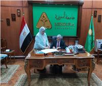 رئيس جامعة المنوفية يعتمد نتيجة تراكمي التمريض