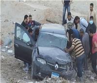 إصابة 6 أشخاص في حادث انقلاب سيارة على الطريق الصحراوي بالمنيا 
