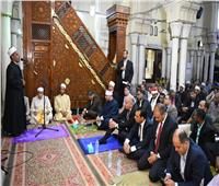 محافظ قنا يشهد الاحتفال بالعام الهجري الجديد من مسجد سيدي عبد الرحيم