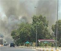 اندلاع حريق في المنطقة الخضراء ببغداد