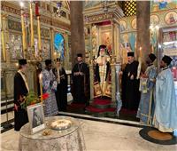 البابا ثيودروس يحتفل بتذكار رئيس أساقفة قبرص مكاريوس الثالث 