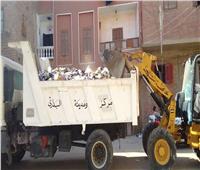  استمرار حملات النظافة بقرى مراكز محافظة أسيوط
