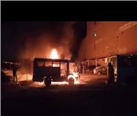 السيطرة على حريق اندلع داخل جراج سيارات بفيصل