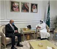 مندوب مصر الدائم لدى التعاون الإسلامي يلتقي نظيره السعودي 