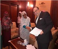 السفير المصري في الخرطوم يستقبل مجموعة من الكوادر الإعلامية السودانية 