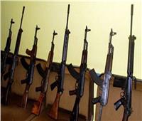ضبط 13 قطعة سلاح ناري في أسيوط 